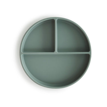 Mushie Silicone Suction Plate, Ivory